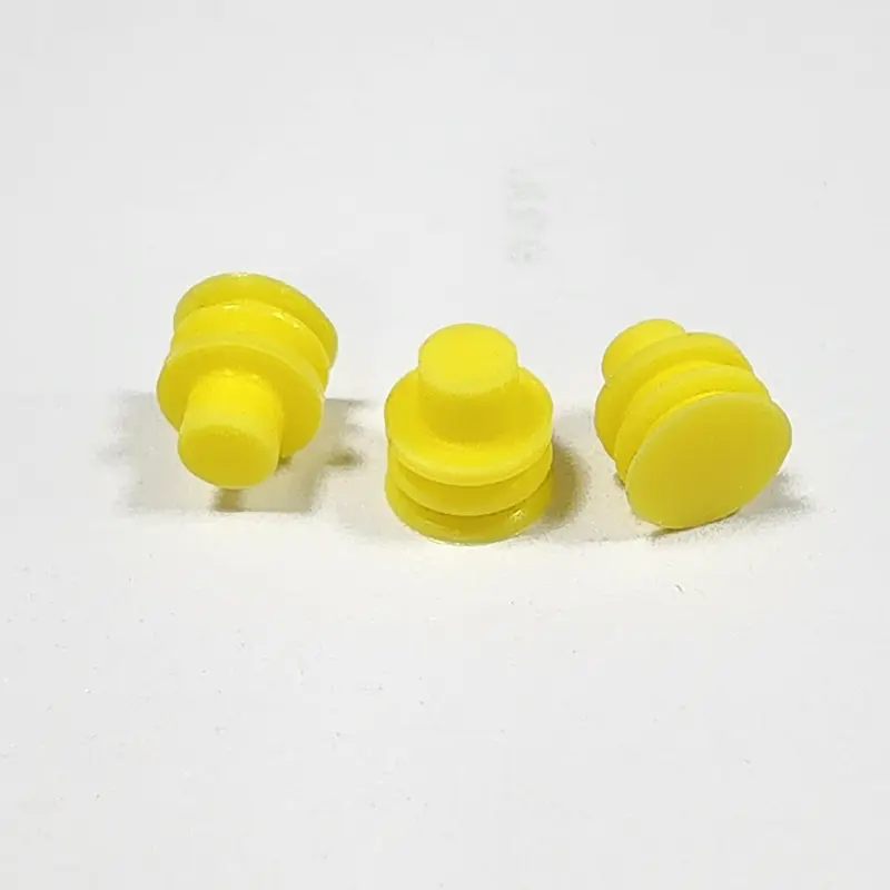 2,6 mm horia silikonazko zigilu tapoia